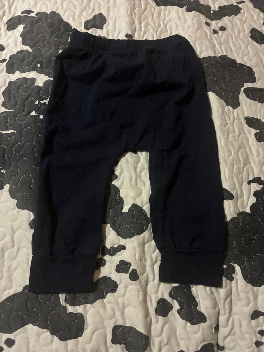 Amazon Navy Sweatpants for Kids - Elastic Waist & Ribbed Cuffs